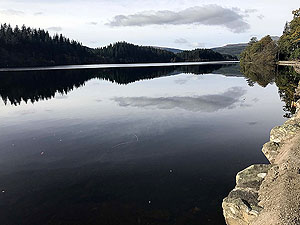 Stob an Lochain. This is not on the route itself but on the drive in. This is Loch Ard in all its glory