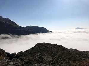 Ben Arthur - The Cobbler. Near the top and looking out over the wonderful view
