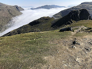 Ben Arthur - The Cobbler. All down hill from here