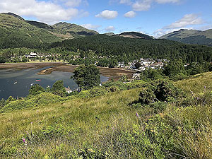 Ardgoil peninsula. Pretty in the sun