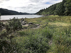 Ardgoil peninsula. Away from Arrochar, down Loch Long