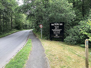 Loch Venachar loop. Only for a short section