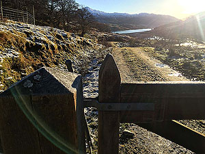 Glen Finglas loop. Keep the gates closed