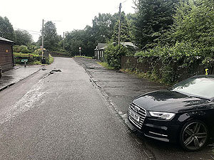 Glen Finglas loop. The small car park just ourside the community centre.