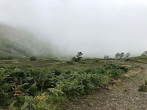 Glen Finglas loop. OK, so sometimes the view is a bit hidden