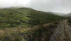 Glen Finglas loop. Here comes the rain 