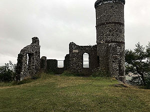 Kinnoull Hill. From the tower location
