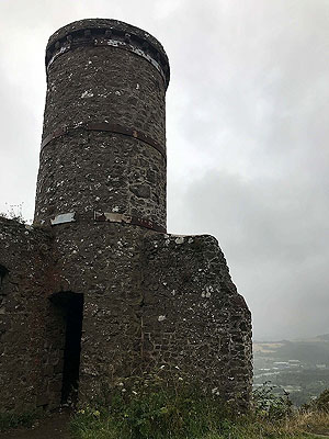 Kinnoull Hill. Close up of the tower