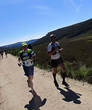 Lairig Grhu hill race. Image from Lairig Grhu hill race