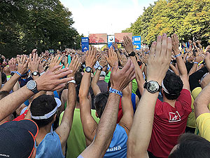 Berlin marathon. Image from Berlin marathon