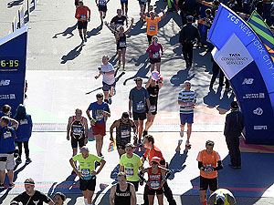 NYC Marathon. And just over 26 miles later