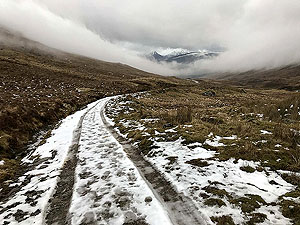 Glens Kendrum and Ogle. And even higher.  The clouds can be dramatic