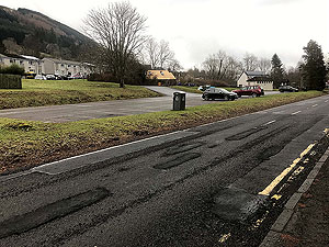 Glens Kendrum and Ogle. Toilets are at the far end