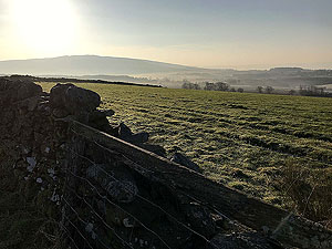 Helensburgh - Glen Fruin. The Clyde in the distance