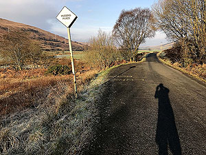 Helensburgh - Glen Fruin. View from beside Craig's pool down the glen