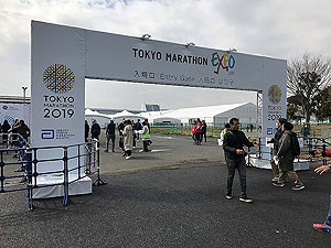 Tokyo marathon. 