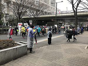 Tokyo marathon. Image from Tokyo marathon