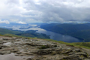 Ben Lomond. Large flattish area