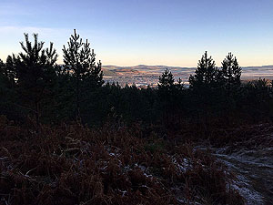 Firmounth. Looking out on Deeside