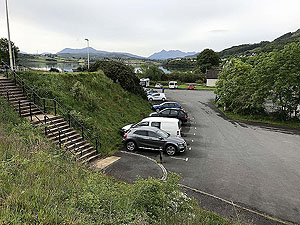 Skye half marathon. Short walk to the start line