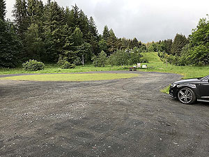 Glen Sherup loop. Large parking area