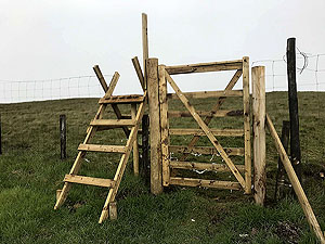 Glen Sherup loop. A style and a gate. The gate is easier.