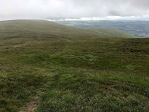Glen Sherup loop. Path ahead