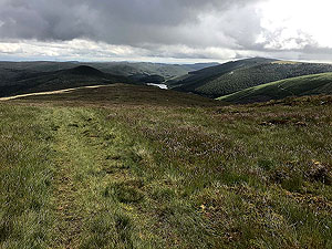Glen Sherup loop. Cloud base is starting to rise