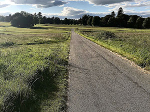 Loch Skene . Open road and fewer midges