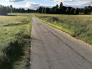 Loch Skene . Stretch those legs out