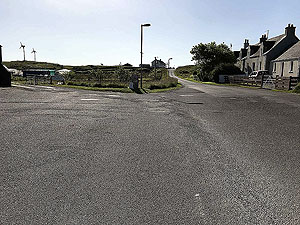 Barrathon. Just past the church