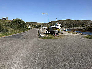 Barrathon. Looking back towards airport road