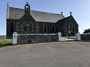 Barrathon. St Barras church