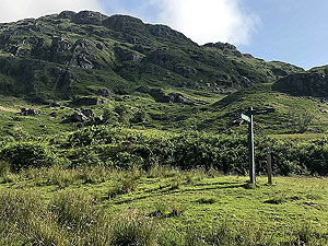 Glen Loin Loop. Well sign posted
