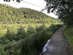 Glen Loin Loop. Before the start of the climbs