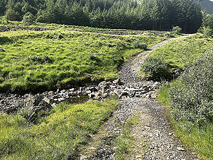 Glen Loin Loop. The small ford to cross
