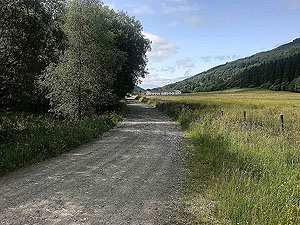 Glen Loin Loop. Approaching Succoth
