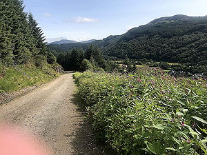Glen Loin Loop. Start of the zig zag