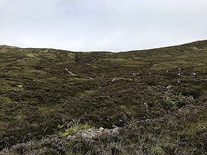 Glen Coe Marathon. Through the bogs, just before the climb