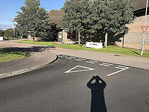 Glen Coe Marathon. Back door entrance to registration