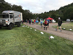 Glen Coe Marathon. Camp site