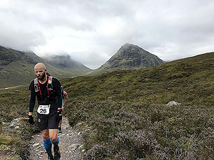 Glen Coe Marathon. Tired runners