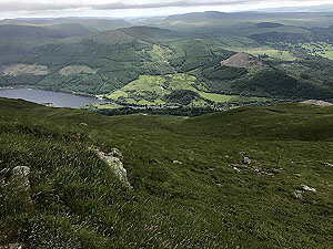 Ben Ledi. Loch Lubnaig below