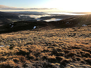 Ben Ledi. Not Loch Lubnaig, but looking east