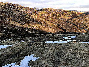 Ben Ledi. Faint path can be seen