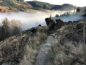 Ben Ledi. Sometimes the path is good