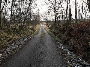 Killin - Lochan Breaclaich. Gradually gets steeper