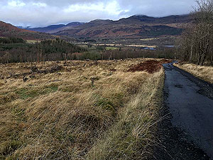 Killin - Lochan Breaclaich. Always worth looking back to see the view