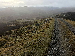Killin - Lochan Breaclaich. On a better days the views will be great