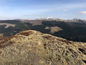 An Sidhean. Towards Ben Lomond